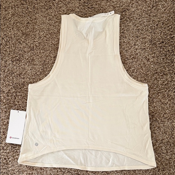 Lululemon Squad Goals Cream Tank Top - Picture 4 of 4